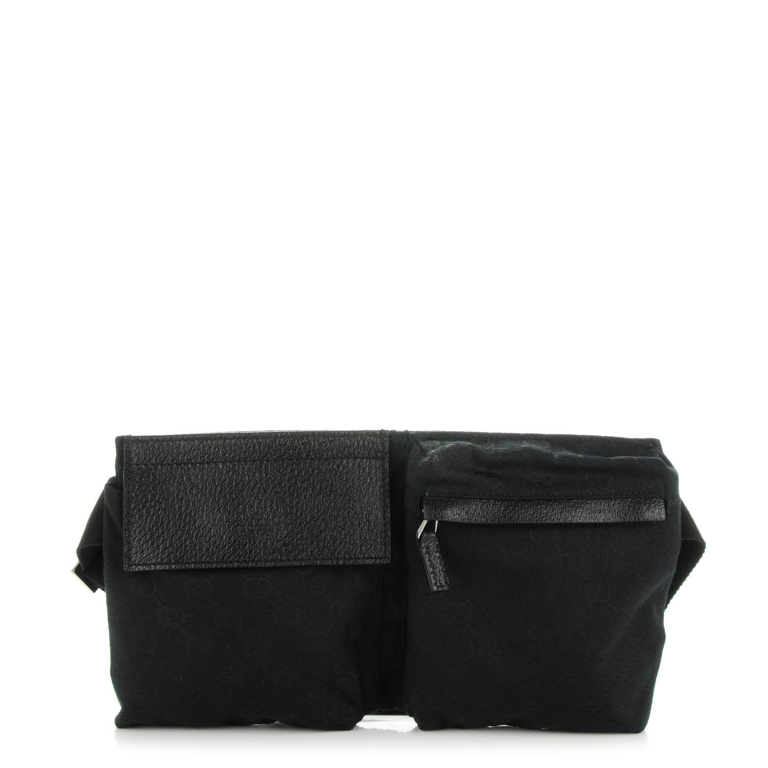 Gucci Monogram Belt Bag Black 1 of 6