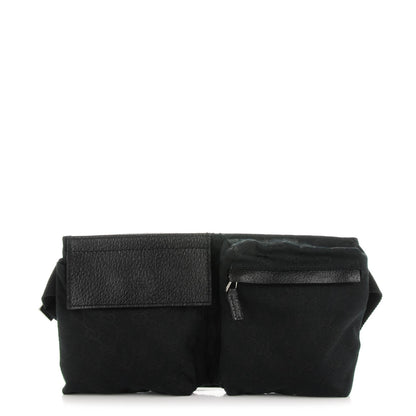Gucci Monogram Belt Bag Black 1 of 6