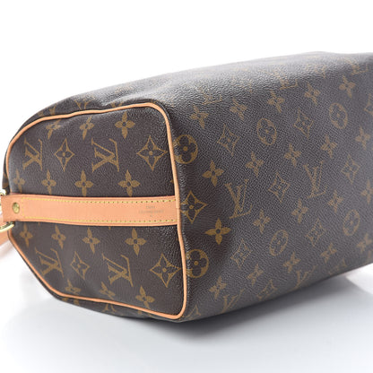 Louis Vuitton Monogram Speedy Bandouliere 25 8 of 10