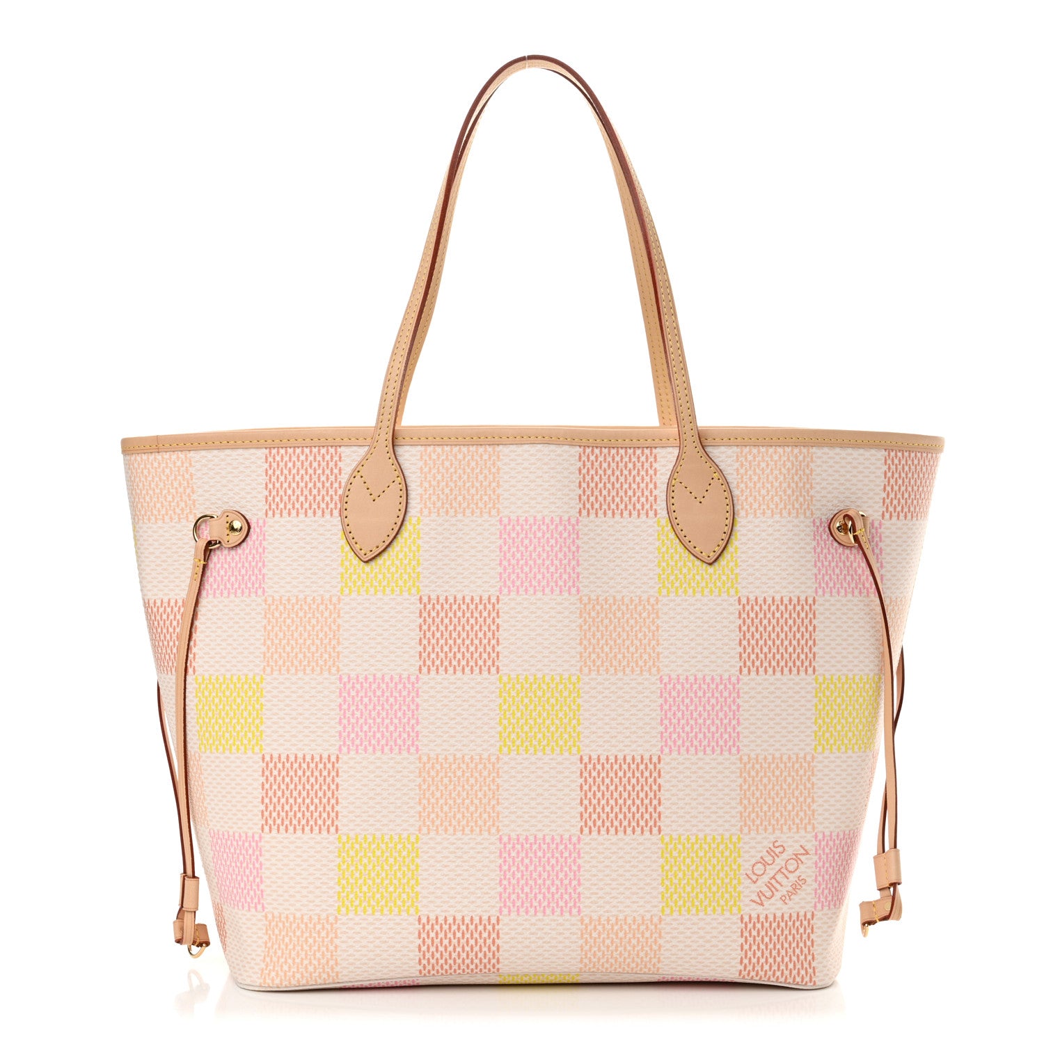 Louis Vuitton Damier Giant Neverfull MM Peach 1 of 10