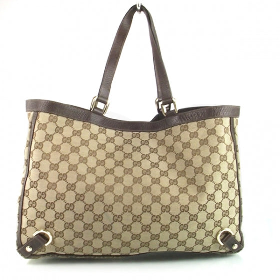 Monogram Canvas Abbey Large Tote