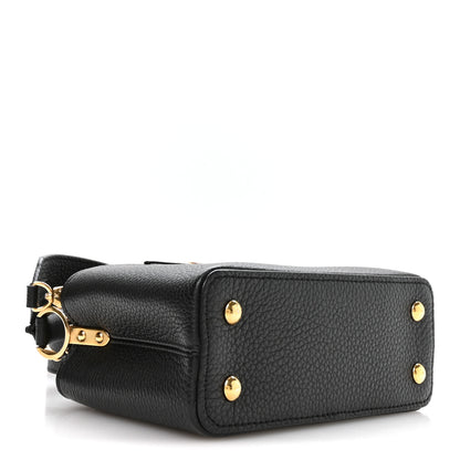 Louis Vuitton Taurillon Mini Capucines Black 4 of 10