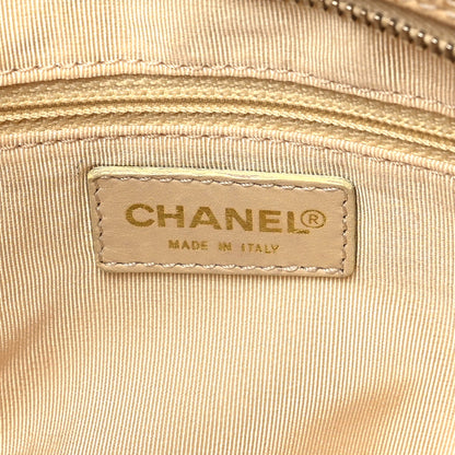 Chanel Caviar Quilted Petit Timeless Tote PTT Beige 6 of 11