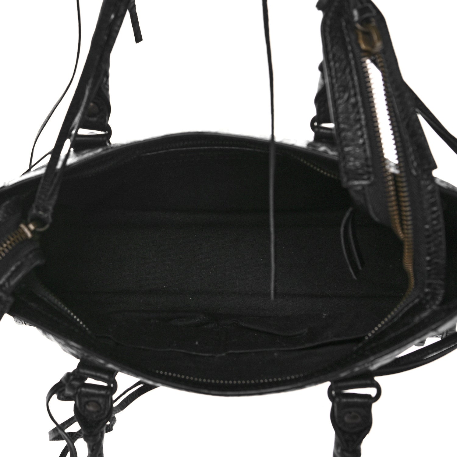 Balenciaga Agneau Classic Hardware Graffiti All Over S City Black 5 of 8
