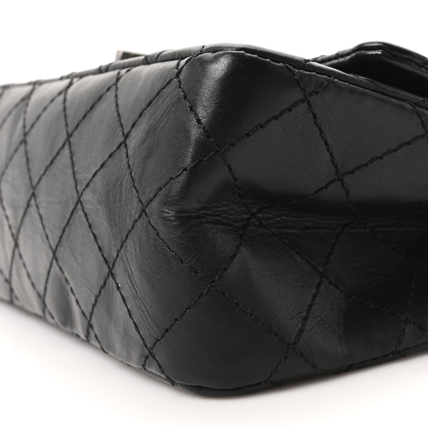 Chanel Aged Calfskin Quilted 2.55 Reissue 225 Flap Black 10 of 10