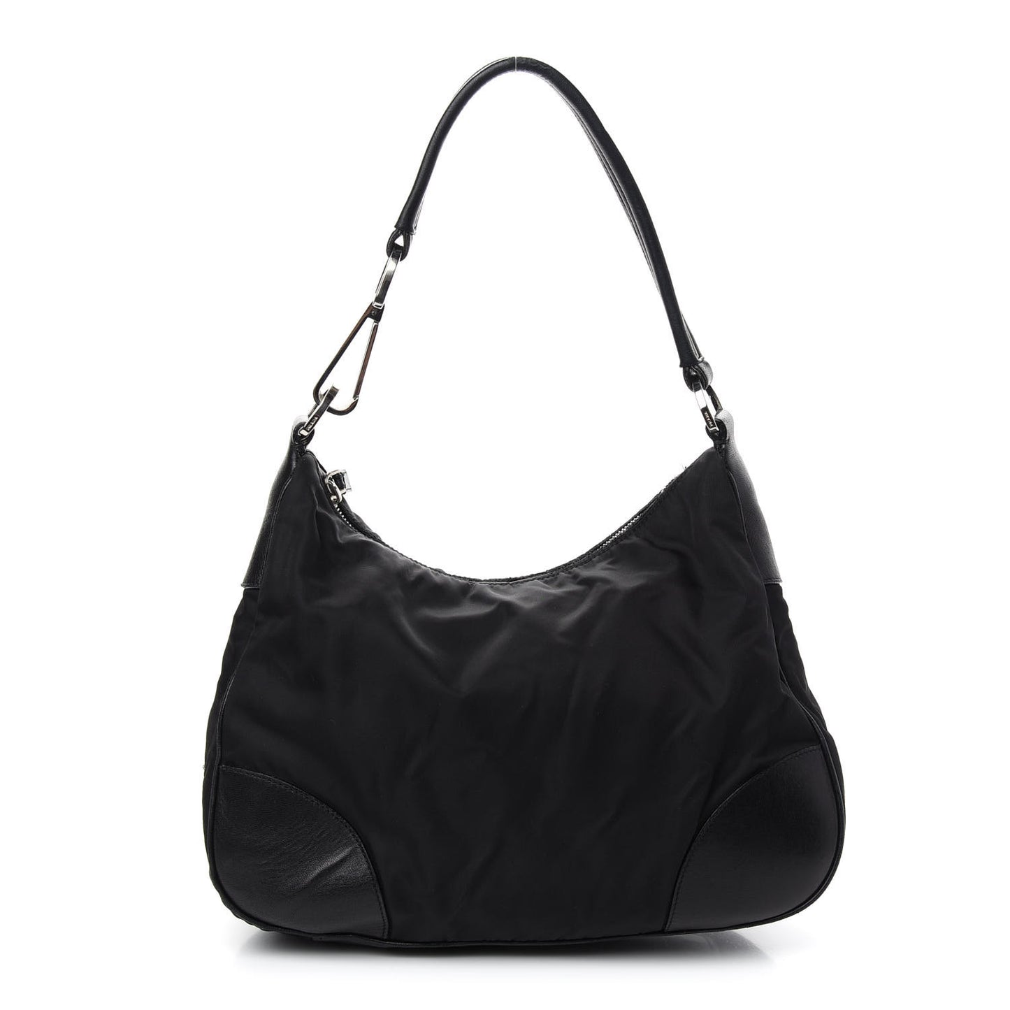 Tessuto Nylon Shoulder Bag Black