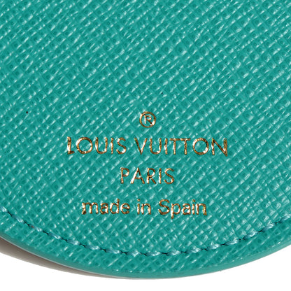 Louis Vuitton Monogram Illustre V Bag Charm Key Ring Turquoise 5 of 6