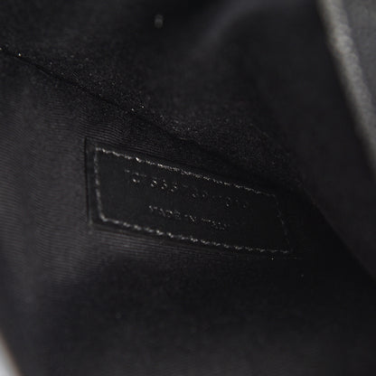 Saint Laurent Grain De Poudre Uptown Pouch Black 6 of 7