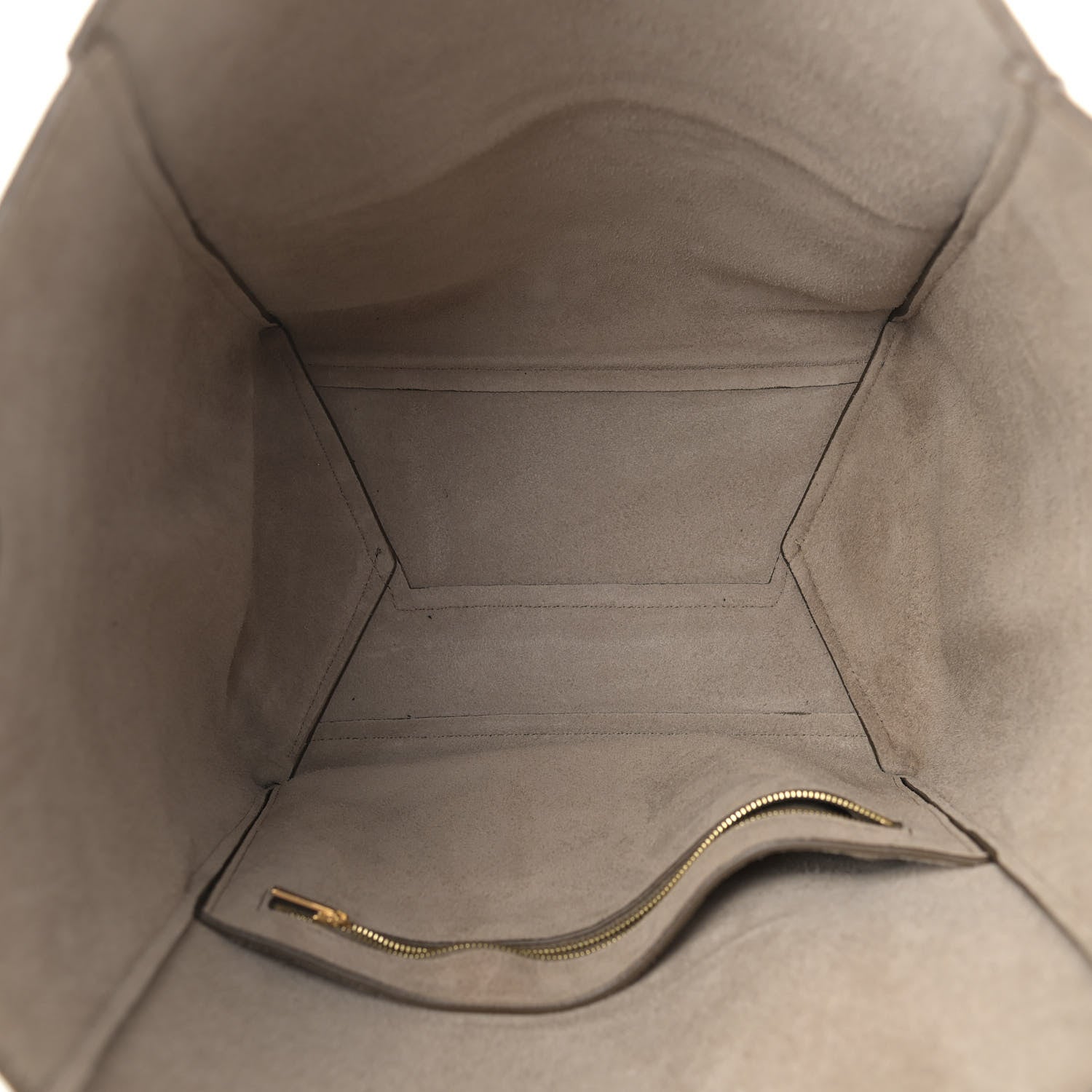 Celine Soft Grained Calfskin Sangle Bucket Bag Taupe 8 of 11