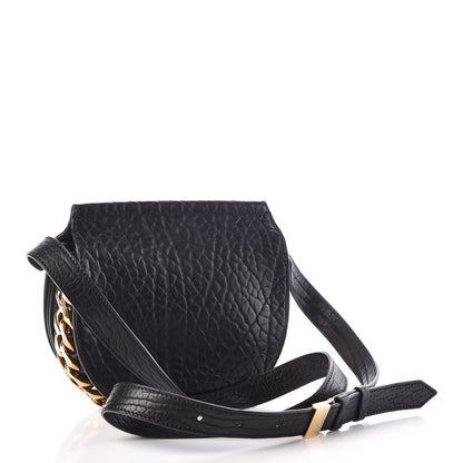 Givenchy Bullhide Mini Infinity Saddle Bag Black 2 of 10