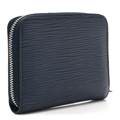 Louis Vuitton Epi Zippy Coin Purse Indigo 3 of 11