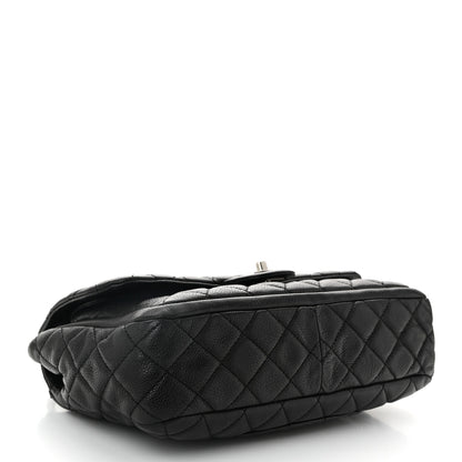 Chanel Caviar Quilted Large Now and Forever Flap Black 4 of 10