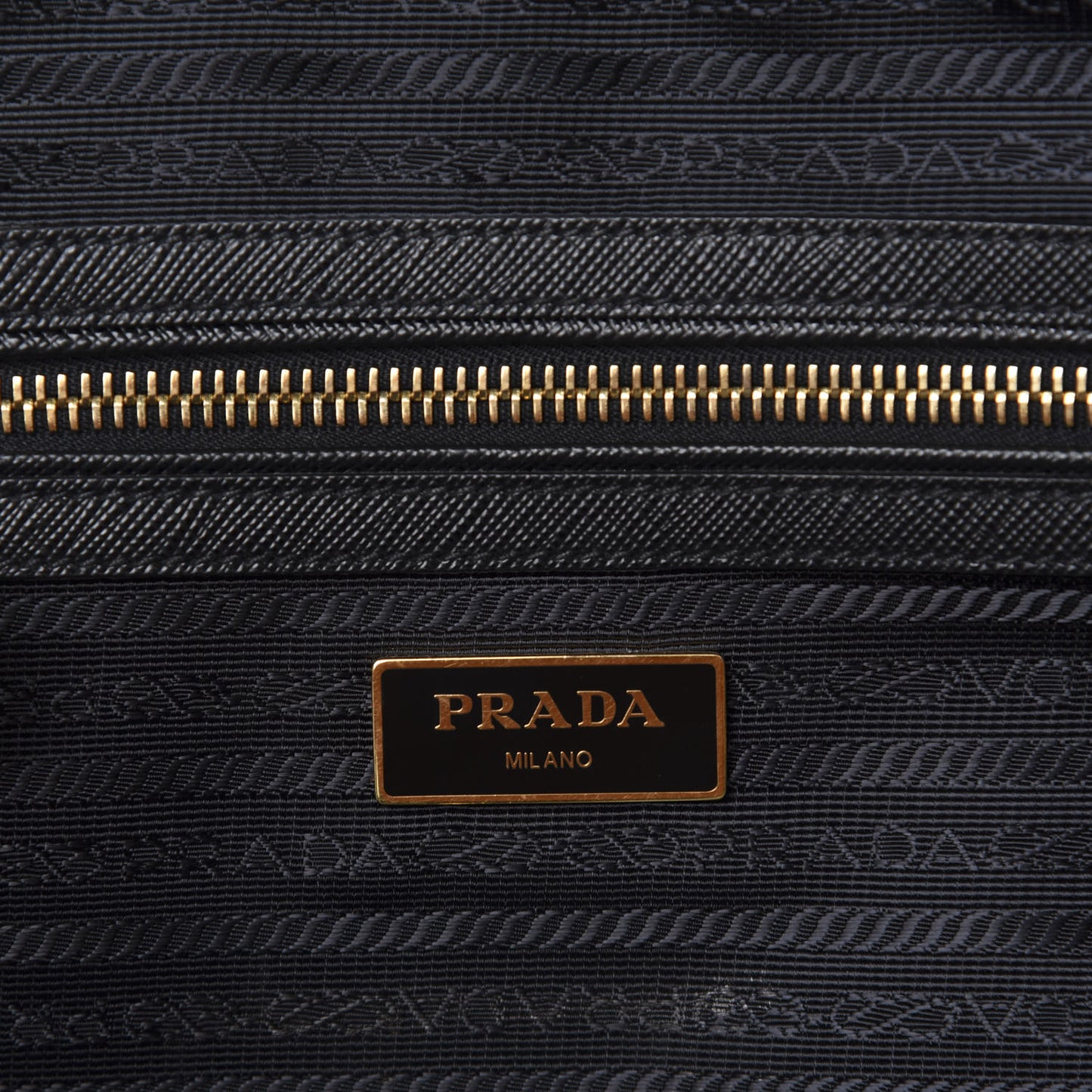 Saffiano Lux Bowler Black