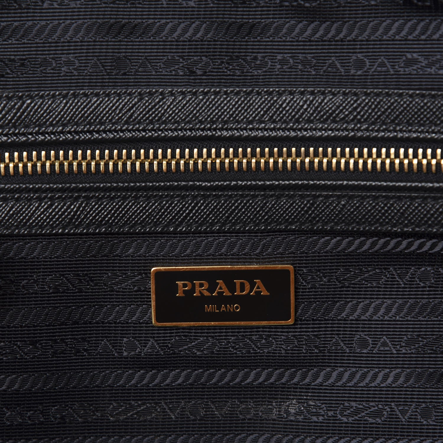 Prada Saffiano Lux Bowler Black 7 of 10