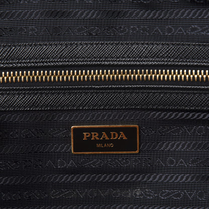 Prada Saffiano Lux Bowler Black 7 of 10