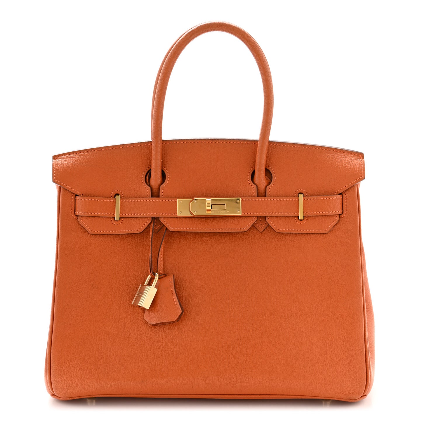 Chevre Mysore Birkin 30 Orange
