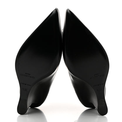 Givenchy Calfskin G Lock 80mm Wedge Low Boots 36.5 Black 5 of 8