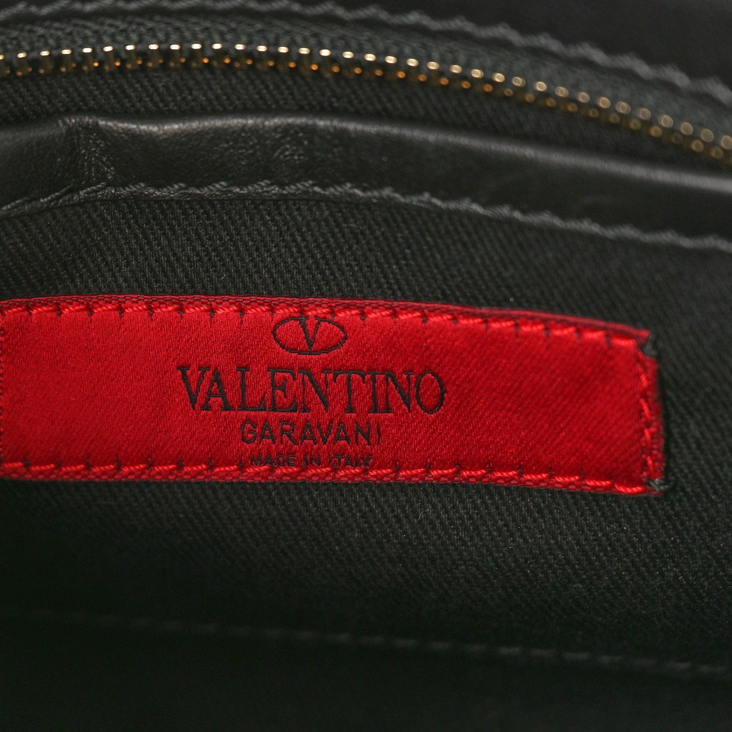 Valentino Garavani Vitello Mini Rockstud Double Handle Tote Black 6 of 10