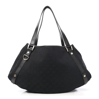 Gucci Monogram Medium Abbey Shoulder Bag Black 1 of 11