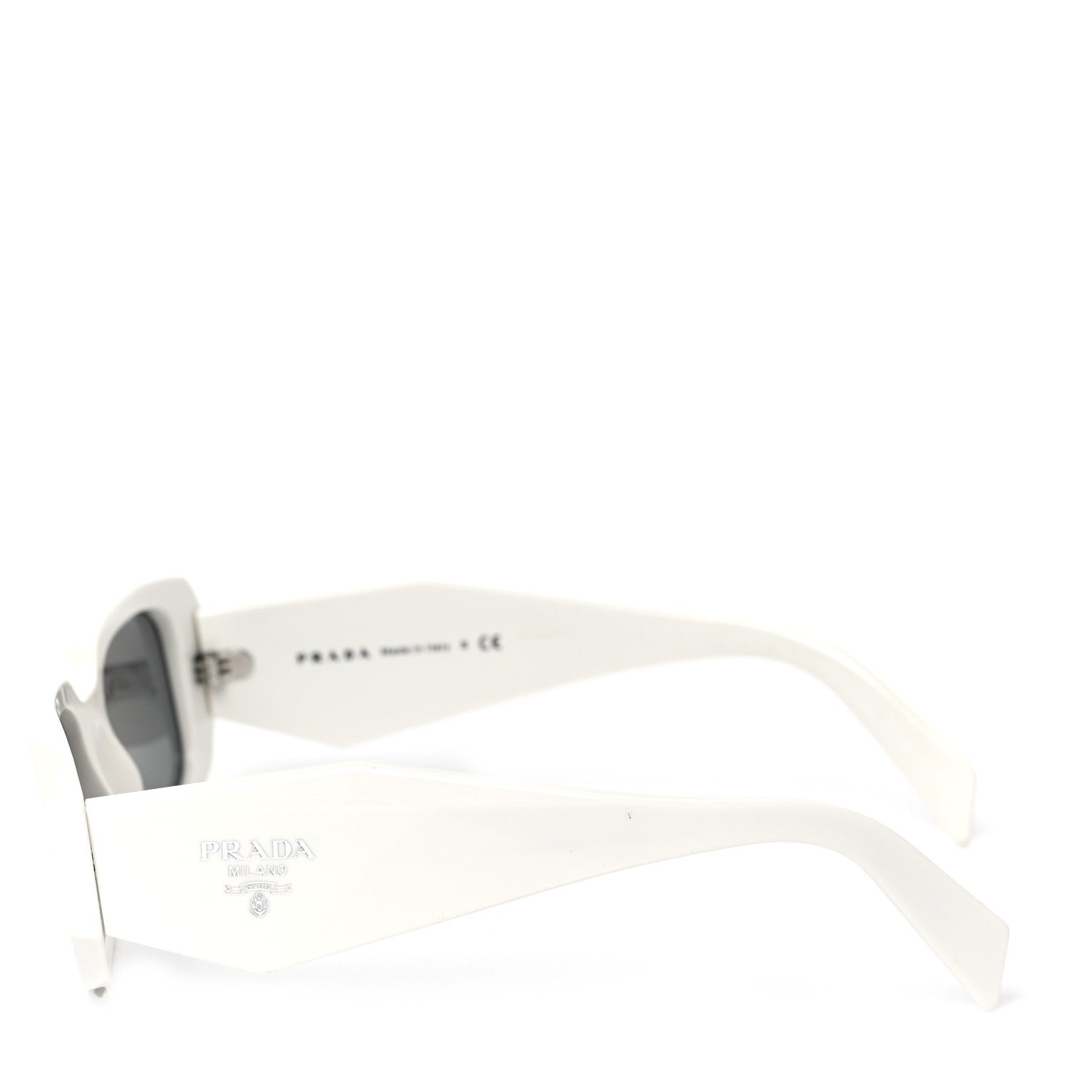 Prada Acetate Symbole Sunglasses SPR 17W White 3 of 6