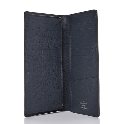 Louis Vuitton Epi Brazza Wallet Navy 5 of 7