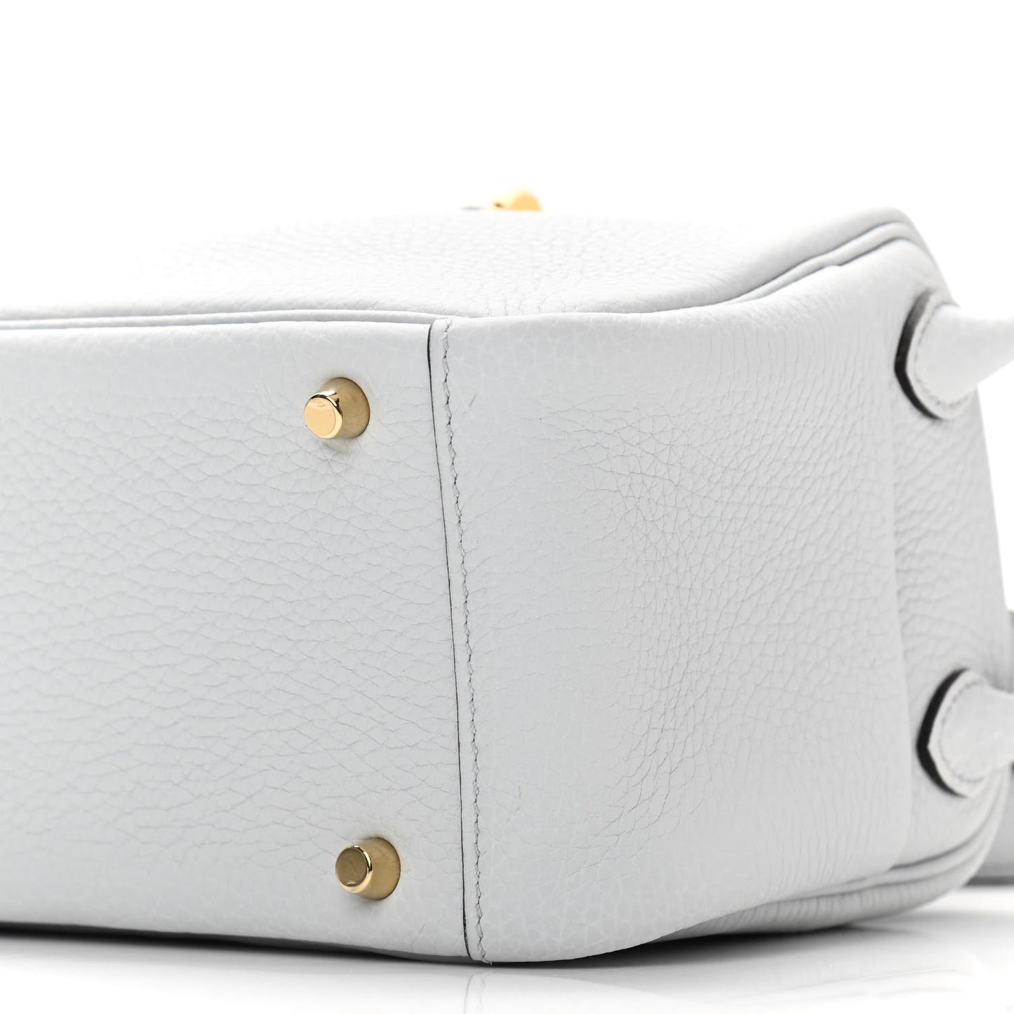 Taurillon Clemence Mini Lindy 20 Bleu Pale