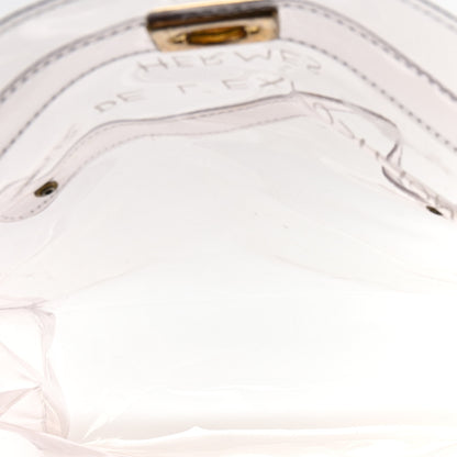 Hermes Vinyl Souvenir De L'Exposition Kelly Transparent 5 of 10