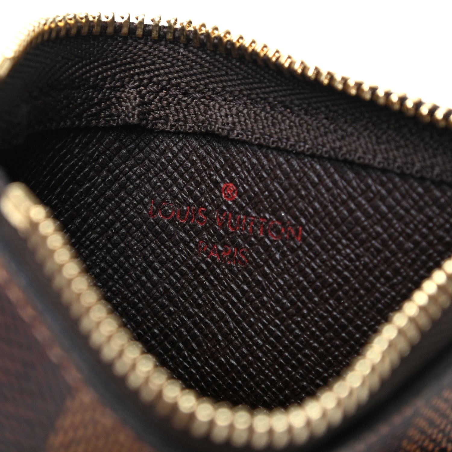Louis Vuitton Damier Ebene Key Pouch 6 of 6