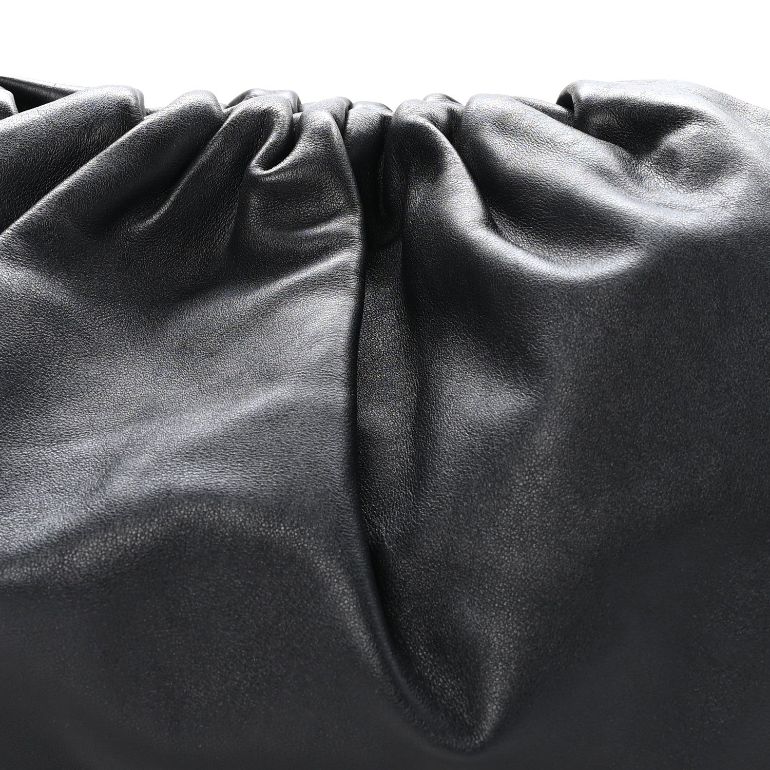 Bottega Veneta Smooth Butter Calf The Pouch Oversized Clutch Black 8 of 10