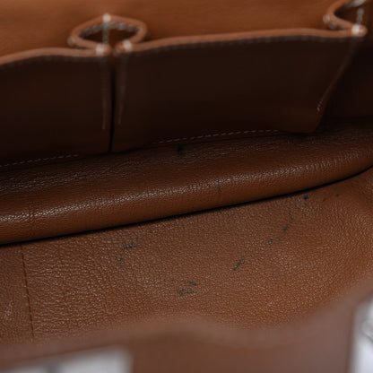 Hermes Taurillon Clemence Jypsiere 34 Gold 14 of 15