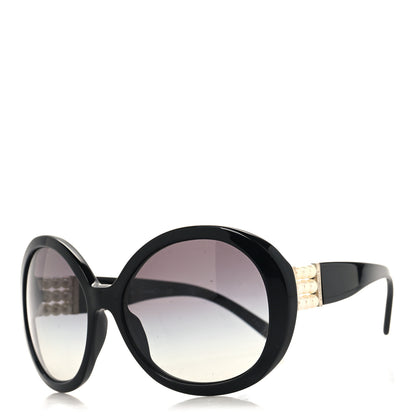 Chanel Perle Pearl Sunglasses 5159-H Black 1 of 7