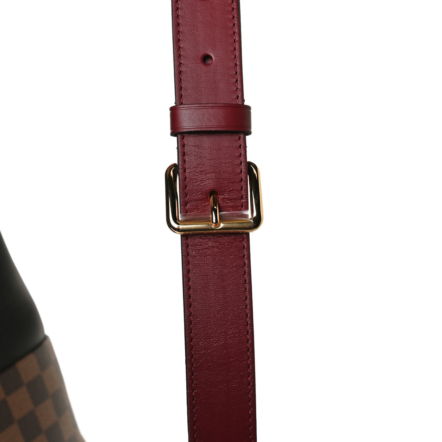 Damier Ebene Calfskin Maida Black
