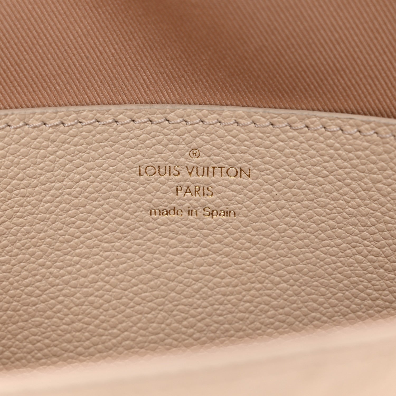 Louis Vuitton Empreinte Metis Wallet On Chain Cream 6 of 11