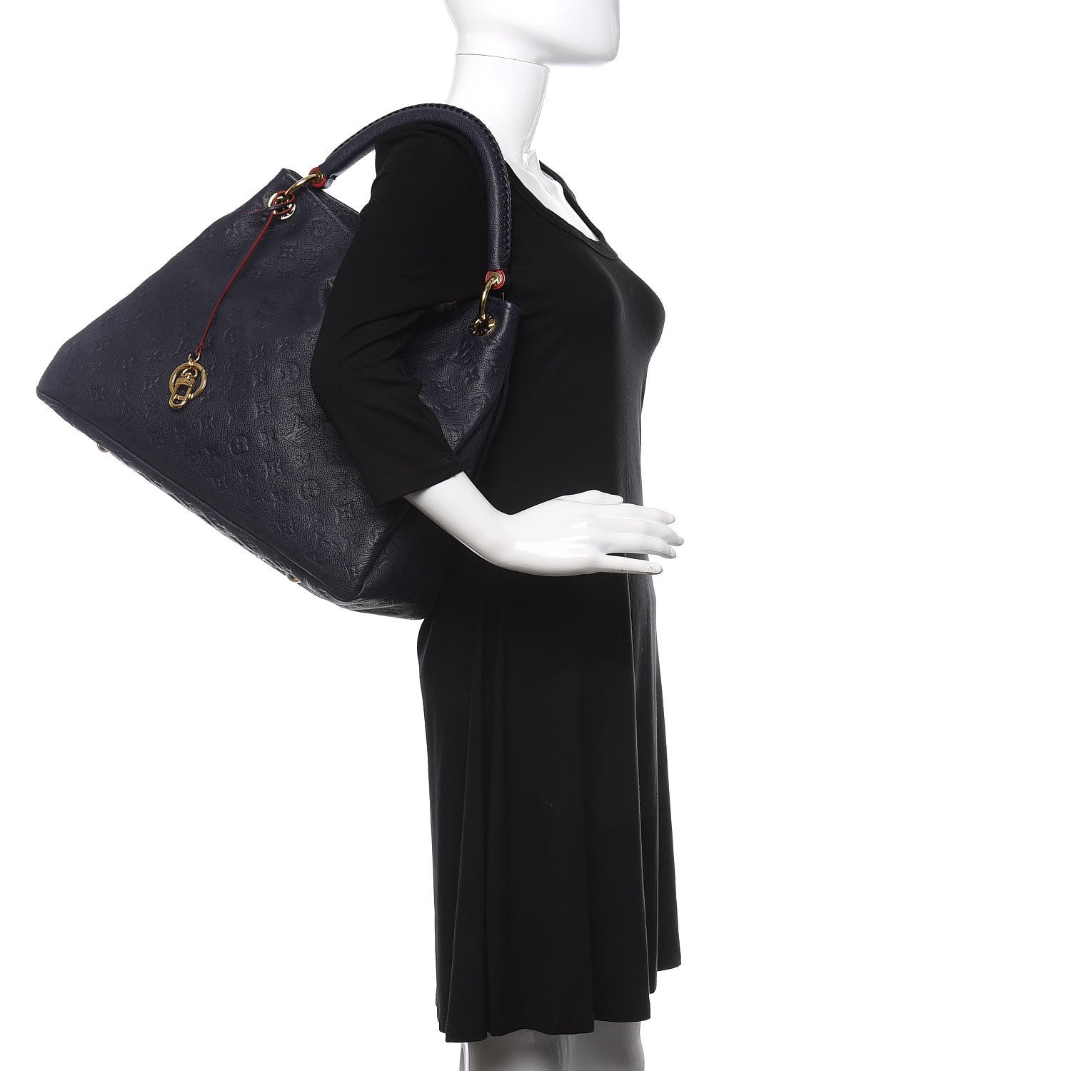 Louis Vuitton Empreinte Artsy MM Marine Rouge 2 of 11