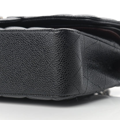 Chanel Caviar Quilted Medium Double Flap Black 9 of 9