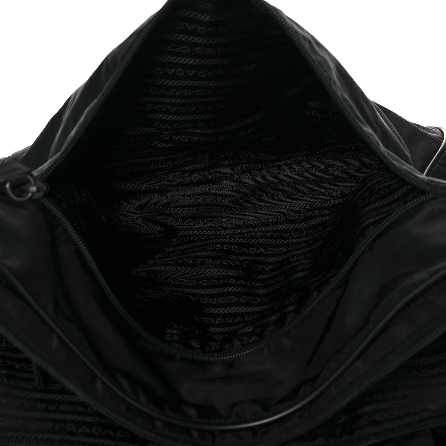 Prada Tessuto Nylon Viaggio Travel Bag Black 7 of 19