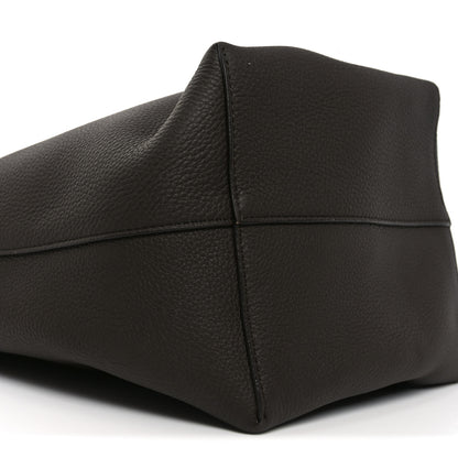 The Row Grained Calfskin Medium N/S Park Tote Brown 8 of 9
