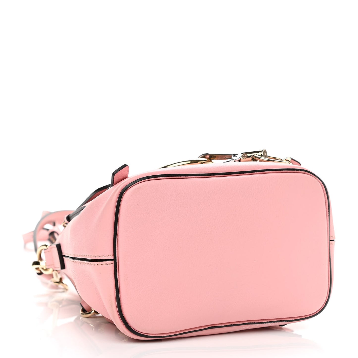 Suede Calfskin Mini Faye Backpack Ideal Blush
