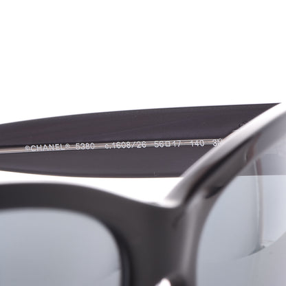 Chanel Polarized Square CC Sunglasses 5380 Black 6 of 7