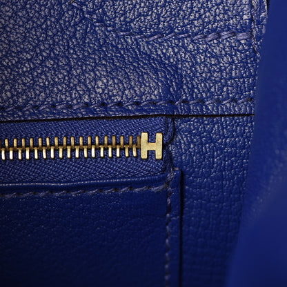 Hermes Togo Birkin 30 Bleu Electrique 17 of 31