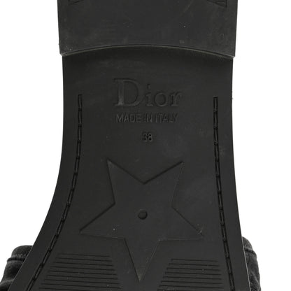 Christian Dior Technical Stretch Fabric Camouflage Dio(r)evolution Slide Sandals 38 Black Military 8 of 8