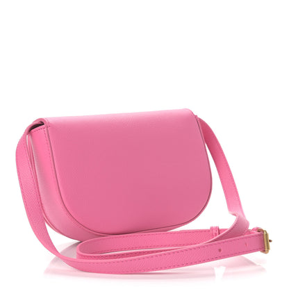 Balenciaga Signature Grained Calfskin Logo Print Ville Day Bag XS Rose Bubblegum Black 3 of 11