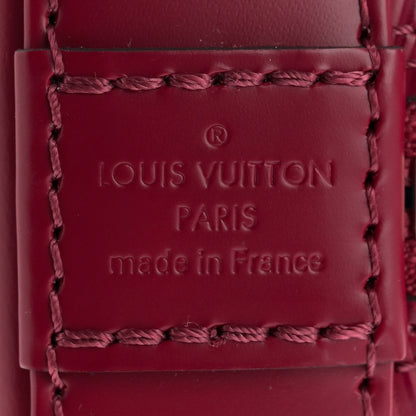 Louis Vuitton Epi Jacquard Alma BB Raspberry 6 of 10