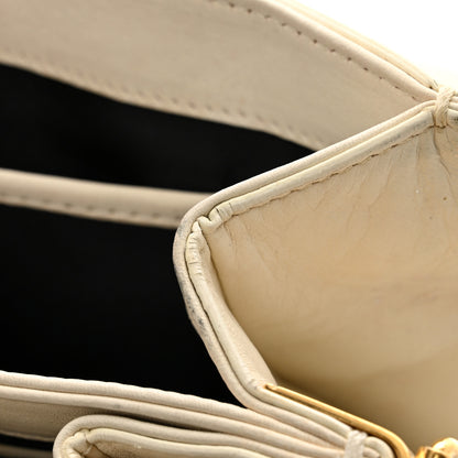 Versace Nappa Palazzo Sultan Shoulder Bag White 12 of 12