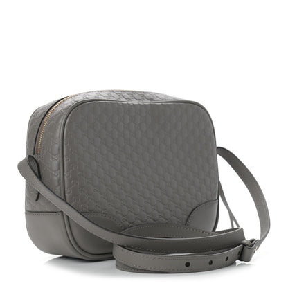 Gucci Microguccissima Mini Bree Messenger Bag Grey 3 of 9