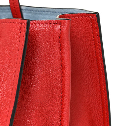 Prada Glace Calf Etiquette Tote Fuoco 15 of 16