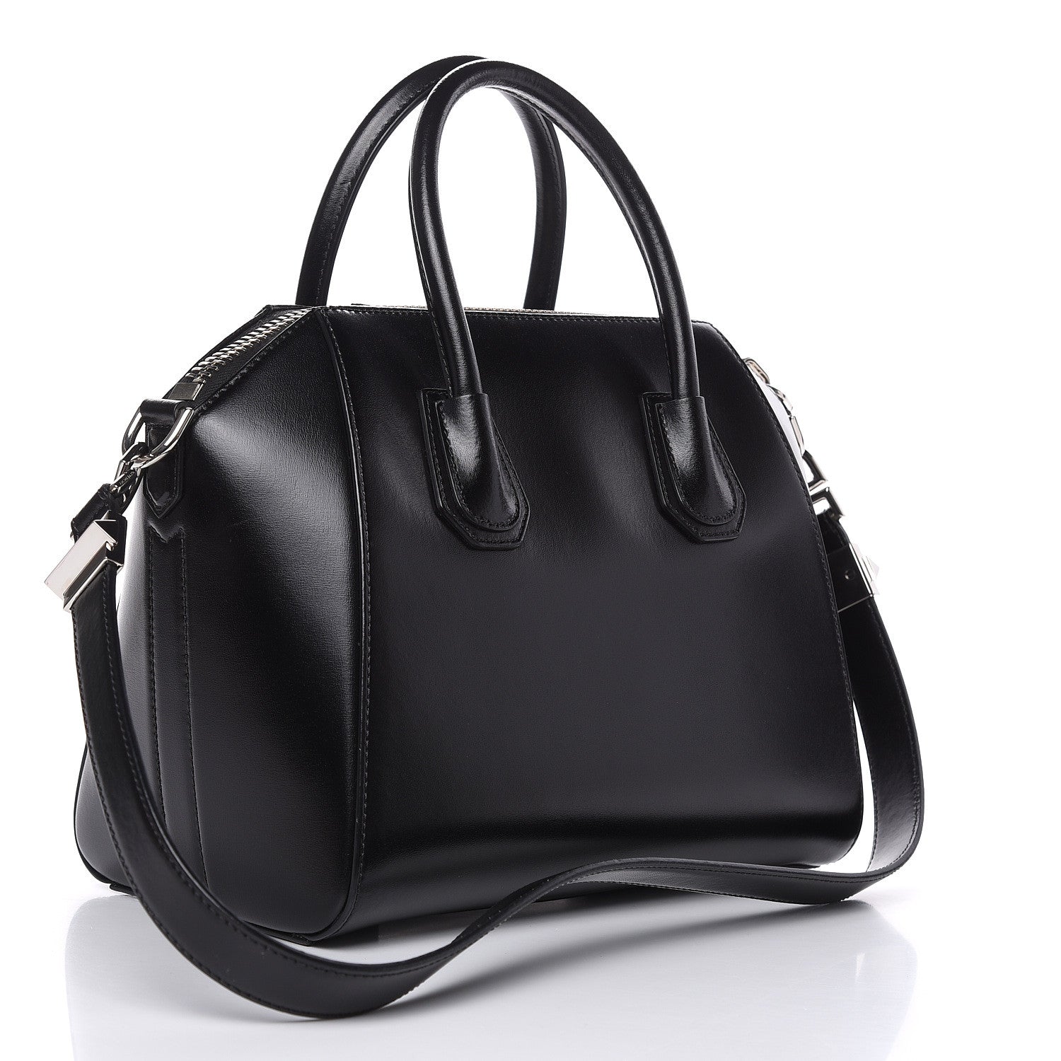 Givenchy Shiny Lord Calfskin Small Antigona Black 3 of 9