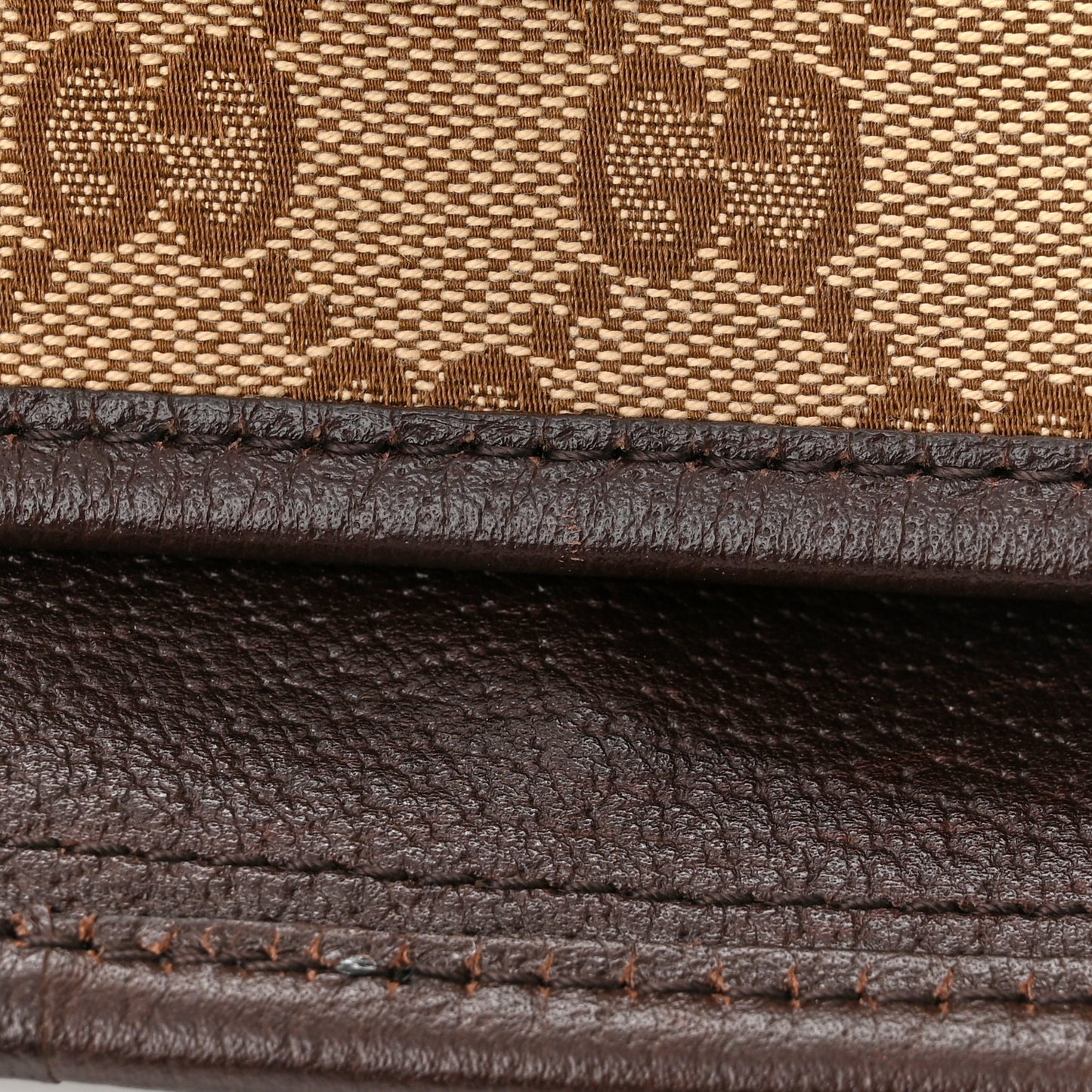 GG Monogram Medium Handle Vertical Tote Brown
