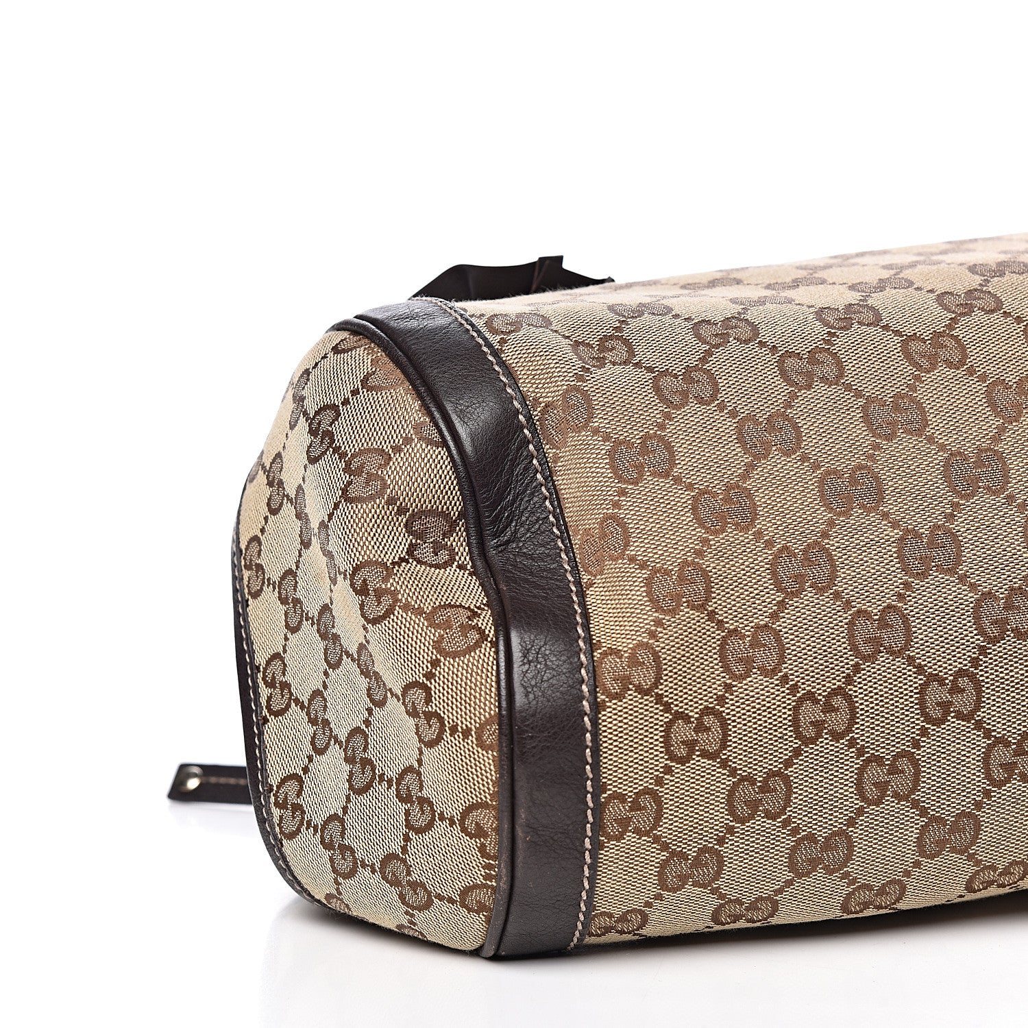 Gucci Monogram Trophy Satchel Ebony 8 of 10