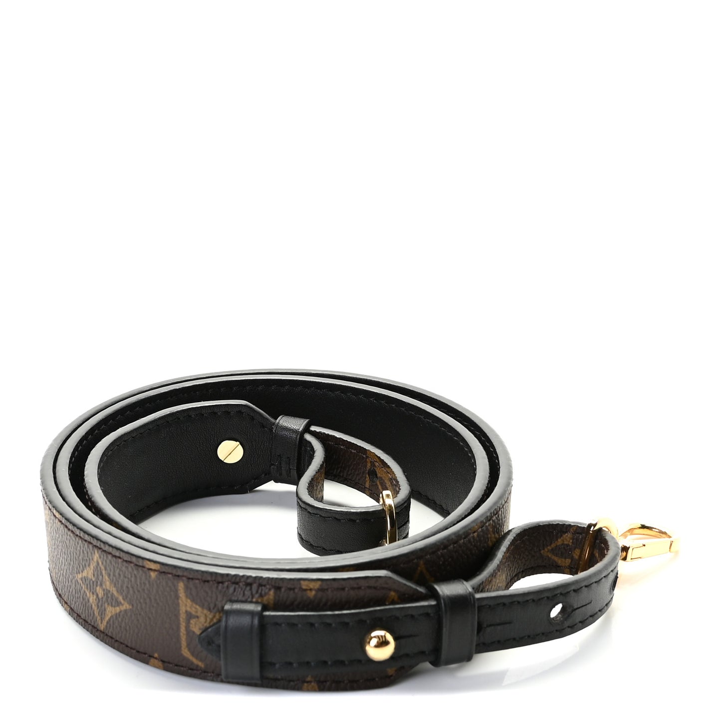 Monogram Bandouliere Shoulder Strap Black